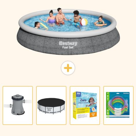 Bestway Bestway Fast Set Ronde - 457x84 cm - 5-pièces  S231 (1/5)