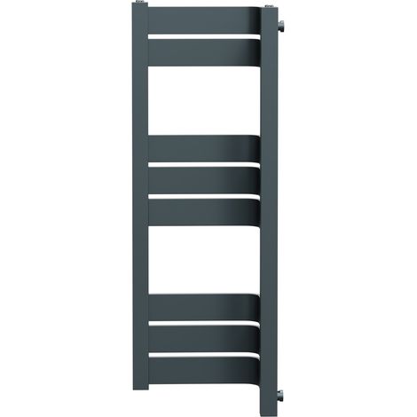 Miller Anthracite 850mm x 300mm Incorner Towel Rail (1/5)