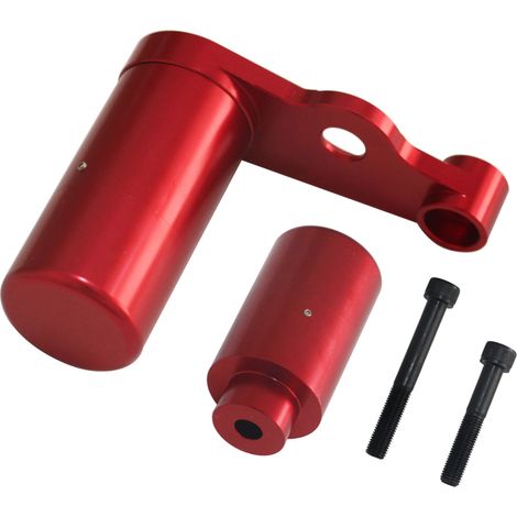 Lot de 3 protège-cadres moto pour Suzuki GSXR 600/750 2006-2009, rouges (1/5)