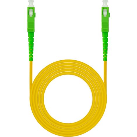 Cordon de raccordement pour fibre optique monomode Sc/apc 80m Nanocable 10.20.0080