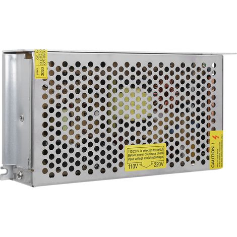 Transformateur LED 100W-500W AC 110/220V vers DC 12V 12,5A 150W, alimentation pour ampoule (1/5)