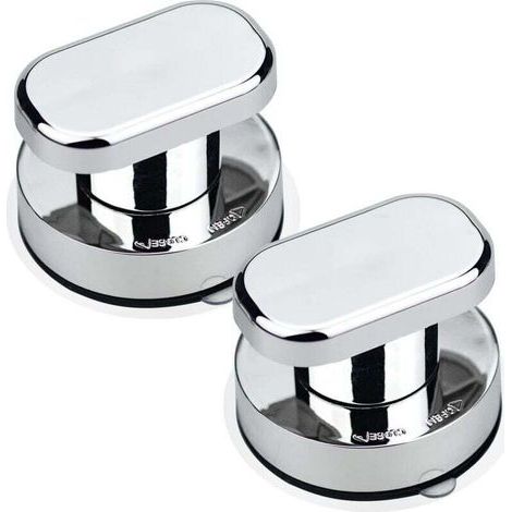 Pair Lot de 2 poignées de porte à ventouse, poignée à ventouse, baie vitrée, ventouse puissante, poignées de traction pour salle de bain, verre, armoire, tiroir, poignée de porte