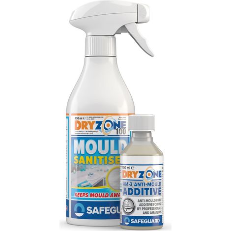 Dryzone 100 Spray and ACS Anti Mould Paint Additive (1/3)