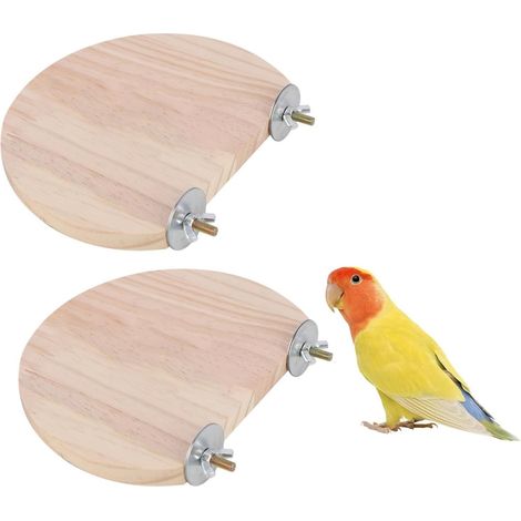 Piattaforma per gabbia per uccelli in 2 pezzi, supporto per gabbia per uccelli, accessori (1/5)