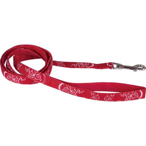Laisse tissu rouge Doogy Gamme Plage