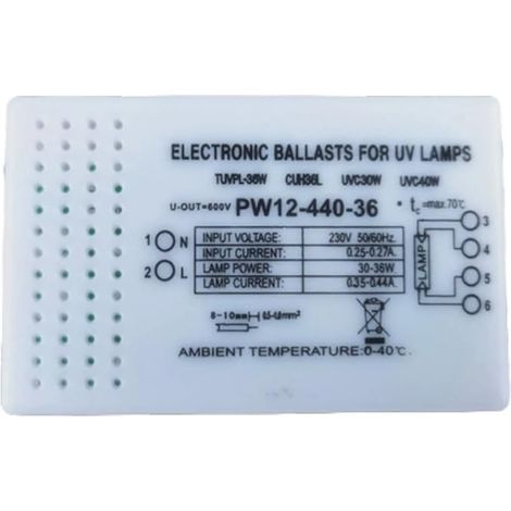 Ballast Électronique Universel 30-36 W pour Lampe UV G23 G10q G5, Composant D'Éclairage Haute Efficacité 220 V