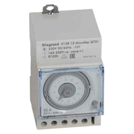 Ccei – Horloge modulaire avec réserve de marche – Sonnerie programmable – Alimentation 230V – Pour commande d’appareils et éclairage vitrine