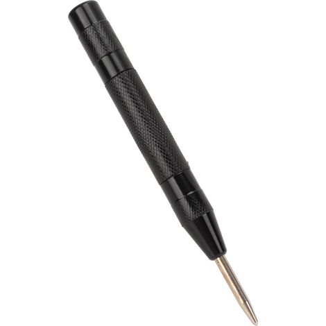 Poinçon central en acier haute dureté avec tension réglable, positionneur de poinçon automatique, brise-vitre noir pour voiture