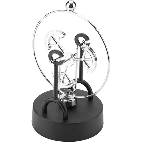 Dispositif électronique à secousses et à mouvements de va-et-vient, objet de décoration cinétique à mouvement perpétuel (C203) (1/5)
