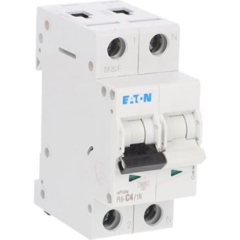 Disjoncteur 1P+NF 4A 6kA AC PL6-C4/1N 106030