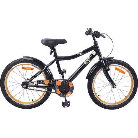 Teenpull – Kinderfahrrad 18 Zoll für 5-7 Jahre alt Schwarz (1/5)