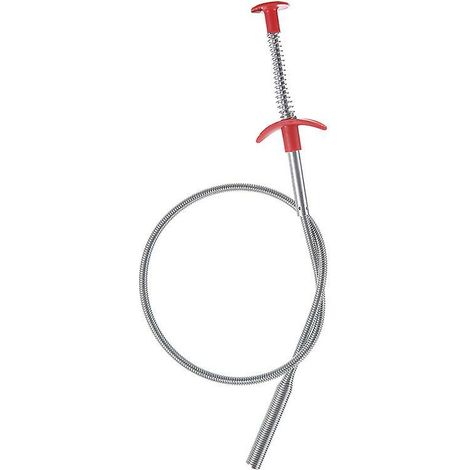 royaluxe -Déboucheur de drain de cheveux, nettoyeur de drain pliable, pour collecteur de drain de cuisine, drain d'évier, toilette de baignoire (1/5)