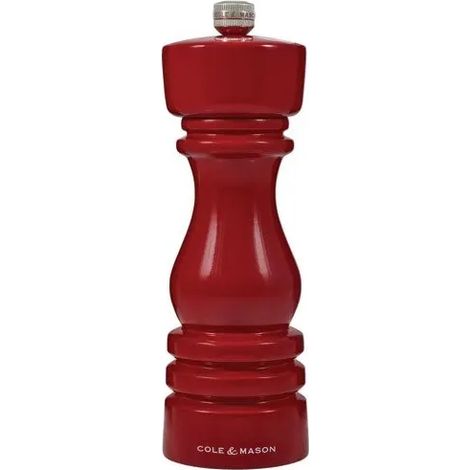 COLE ET MASON LONDON MOULIN A POIVRE 18CM ROUGE BR CH233100