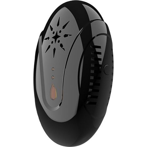 Sicher für Kinder und Haustiere, geeignet gegen Ratten, Ameisen und Mücken, Ultraschall-Schädlingsbekämpfungsmittel, schwarz (1/5)