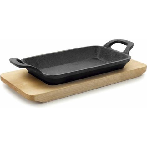 Plaque de grill Lacor magma fonte 22.5x10 cm