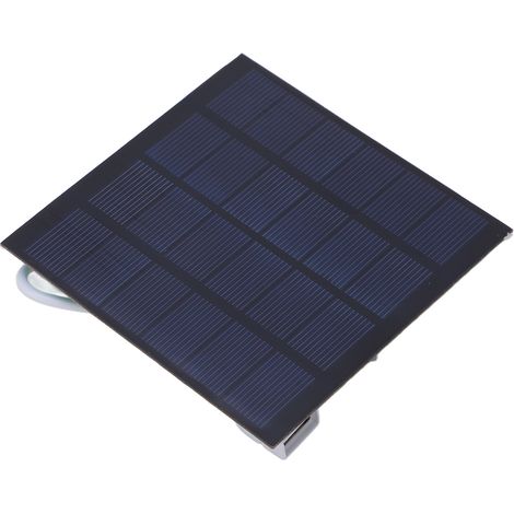 Kit de panneau solaire miniature 6V 1.5W monocristallin pour chargeur vélo, téléphone, batterie externe et camping (1/5)