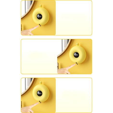 Automatischer Seifenspender mit Sensor, intelligenter Seifenspender mit Sensor, USB-wiederaufladbarer Schaumspender, Seifenspender mit Infrarotsensor, Huang Xiaoji (Kleines Huhn) (1/5)