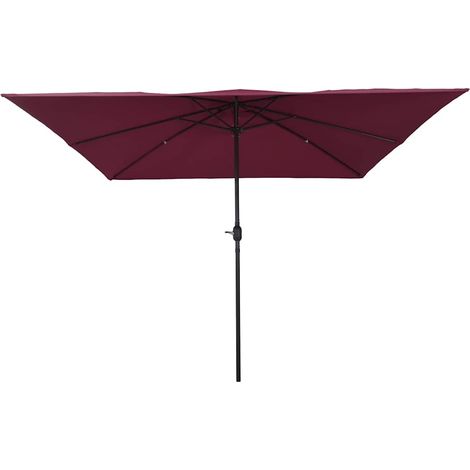 Parasol de jardin Bordeaux 295 x 295 x 245 cm