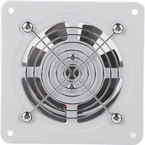 SJLERST Ventilateur d'extraction mural 25W 220V à faible bruit pour salle de bains cuisine garage, système de ventilation d'air (1/5)