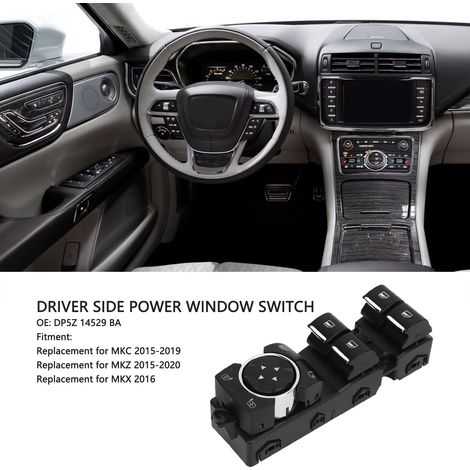 Fensterheberschalter Fahrerseite DP5Z-14529-BA - Kompatibel mit MKC, MKZ, MKX - Linkes Fenster (1/4)