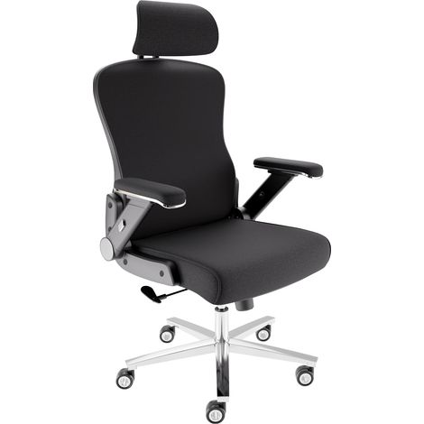 CLOUVOU Ergonomic Office Chair – PowerSeat – Gaming Chair for Adults – Maximum Adjustability – Black – up to 200 kg