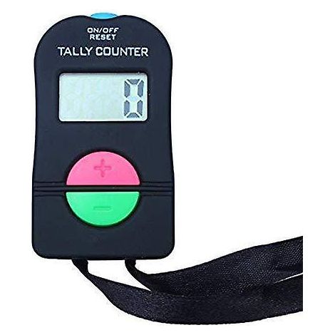 Tragbarer digitaler Klickzähler mit Trageband für Sport und Golf (1/5)