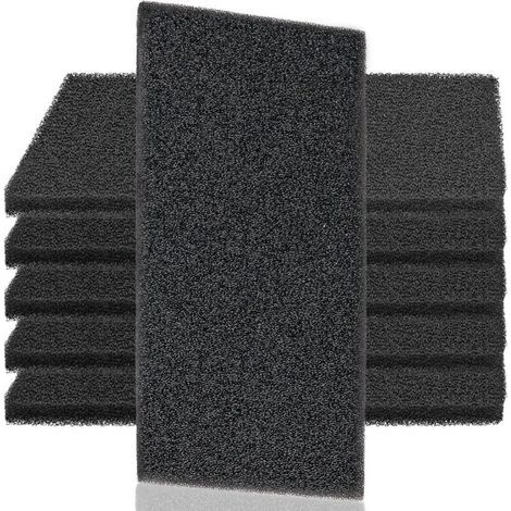 Lot de 6 filtres pour sèche-linge compatibles avec Bauknecht Privileg Whirlpool HX 481010354757, 225 x 107 x 8 mm, filtre pour sèche-linge à pompe à chaleur, filtre pour sèche-linge à condensateur, fi (1/4)