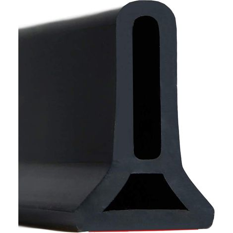 100 cm/39.84 in,Noir Joint de porte de douche pour cabine de douche,Seuil de douche anti debordement,Seuil de Douche Pliable - Barrage D'eau de Salle de Bain Barrière de Douche (1/5)