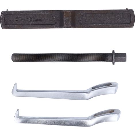 Extractor de 2 mordazas de 200 mm (8 pulgadas) para perillas de interruptores de acero, extractor de cojinetes y engranajes para reparación de maquinaria automotriz. (1/5)
