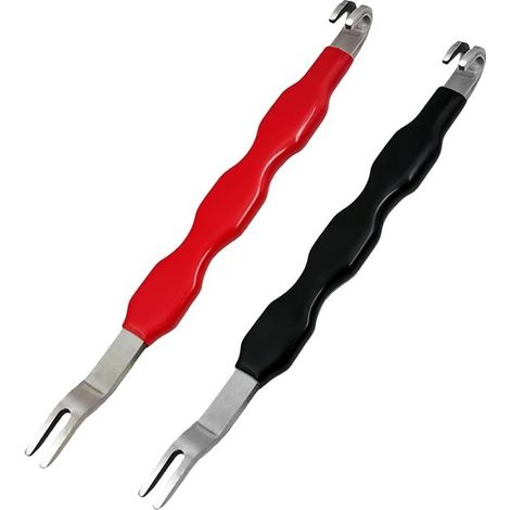 Juego de 2 herramientas para desconectar conectores eléctricos para automóviles, mecánica y reparación de conexiones eléctricas (1/5)