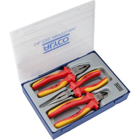 Set 3 pinces isolées boîte plastique ALYCO 101860 (1/2)