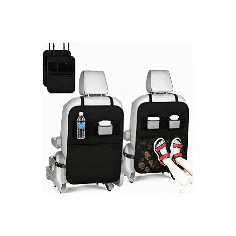 Car Seat Back Protector with Large Storage Pockets (1/5)