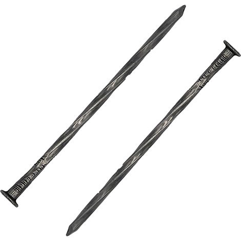 Clou – Pointes – Tête plate acier torsadées Ø 4.1 x L 100 mm – Boite de 5 kg (1/4)