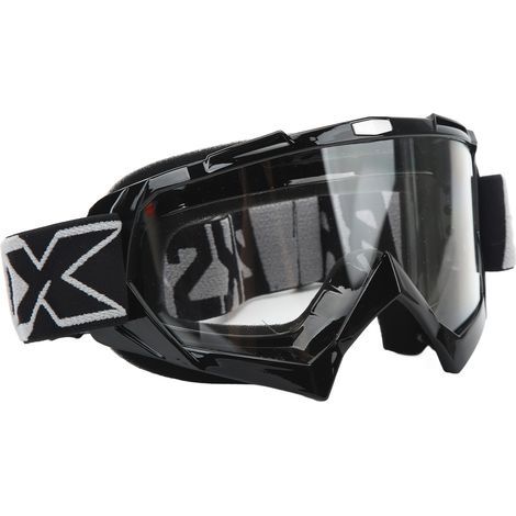 Lunettes de protection moto anti-vent et poussière, lentilles claires pour VTT et motocross. (1/5)