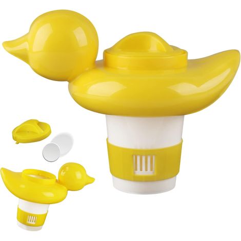 Doseur Flottant Spa, Doseur de Chlore Automatique, Distributeur Flottant pour Piscine, Doseur Flottant Extérieure, Distributeur Flottant de Chlore, Diffuseur de Chlore Spa pour Jacuzzi (1/5)
