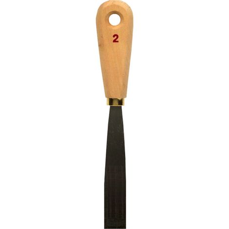 Couteau de peintre en ÉCO 2 cm manche bois FSC - NESPOLI - 4840 2