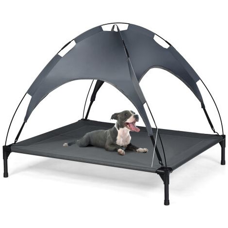Exlarge Elevated Raised Dog Pet Bed Cot Puppy Tent Waterproof Canopy (1/3)