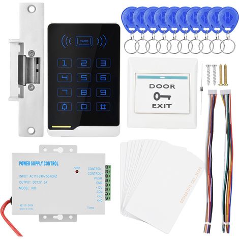 Contrôle d'Accès à la Porte Kit d'Accès à la Carte ' Carte avec une Alimentation ' C