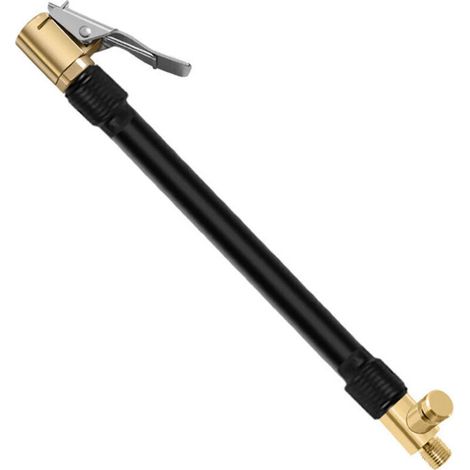 Outil adaptateur de valve pour valve de pneu avec 1 embout de gonflage embout de gonflage en laiton accessoires de valve de gonflage compresseur accessoires de pompe de voiture (1/4)