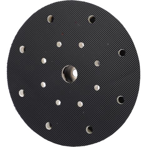Plateau de polissage à 17 trous avec disque de polissage pneumatique à fixation auto-agrippante (1/5)