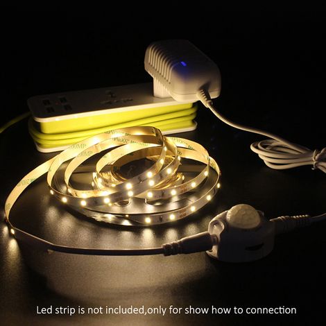 Interrupteur à détecteur de mouvement pour barre lumineuse LED PIR 5V/12V, automatique (1/5)