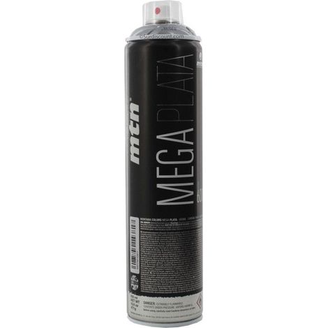 Bombe de peinture - Mega plata Chrome - Mtn