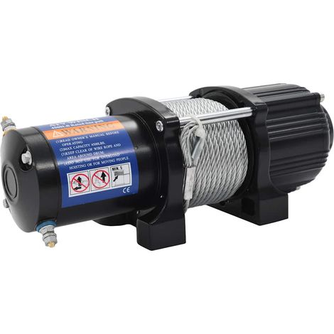 Treuil électrique 12 V 4500 lbs 2040 kg avec télécommande (1/5)