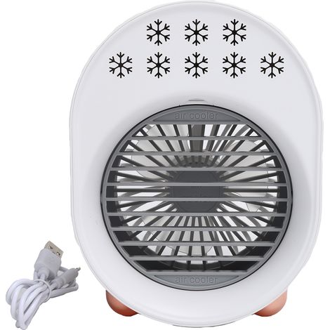 Ventilateur Rafraîchisseur d'Air avec Humidificateur - Ventilateur Climatiseur Portable Réglable pour Bureau et Maison (1/5)