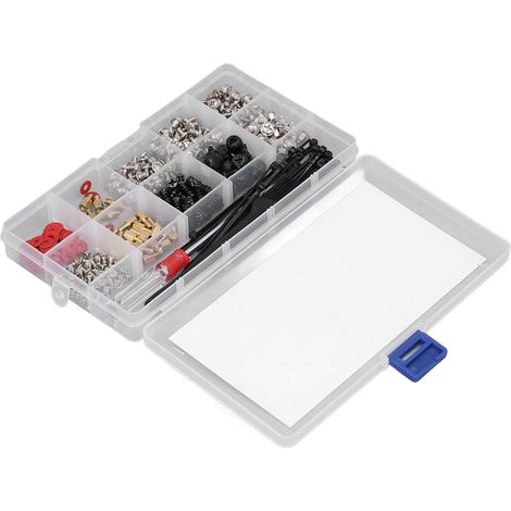 Kit de 366 vis pour ordinateur, entretoises de carte mère et brosse de tournevis inclus.