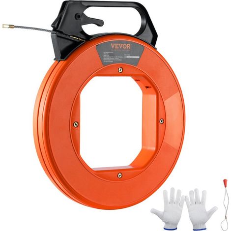 Aiguille Électricien Tire Fil PET 38,1 m Ø 4,5 mm Tirage de Câbles dans Gaine Boîtier Ergonomique Gants JLT-1 (1/5)