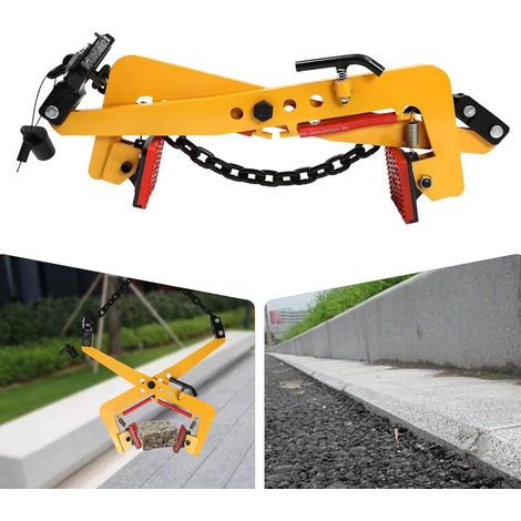 Versetzzange Bordsteinzange Hebezange Bordstein Pflastersteinzange Steinausheber Pflasterheber Steingreifer Für Heben Und Transportieren Von Holz
