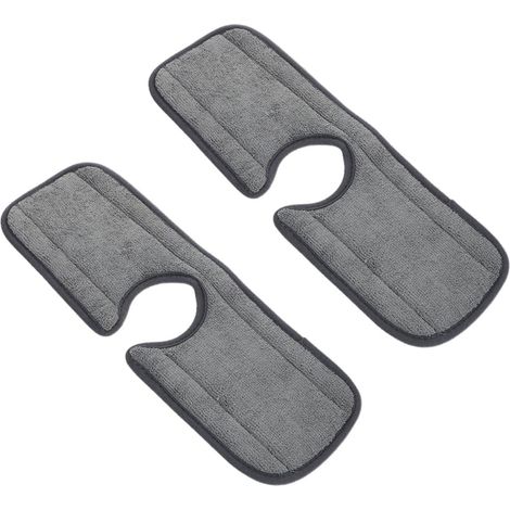 pièces Tapis Évier Absorbant Antidérapant Protège Robinet de Cuisine Éclaboussures Drainage et Facile à Nettoyer 2 Gris (1/5)