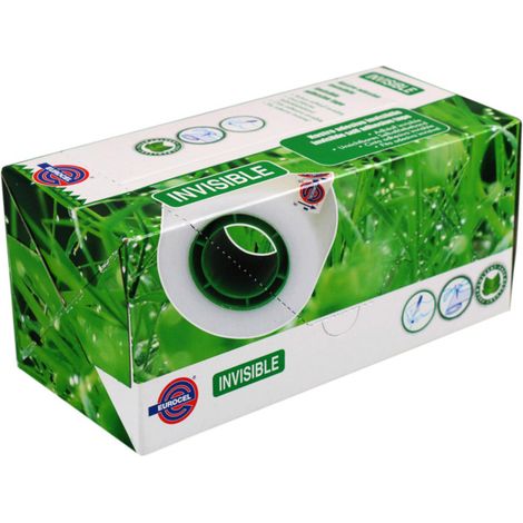Sicad Nastro Adesivo Invisibile 19mm x 33m, 8 Rotoli, Bianco, Facile da Strappare