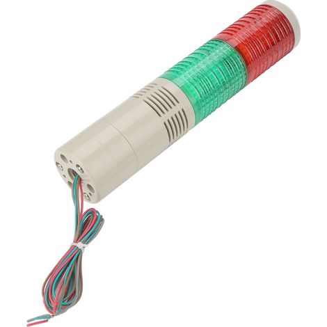 BEM-50-2U-D Mehrschicht-Signalleuchte, zweifarbige Signalleuchte für Werkzeugmaschinen, blinkende LED mit akustischem Warnsignal (1/5)